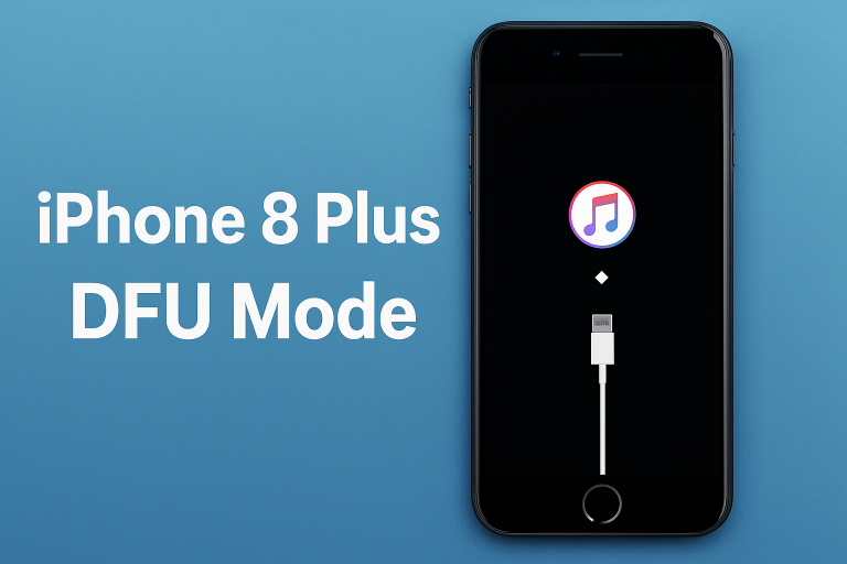 How to Enter DFU Mode on iPhone 8 Plus