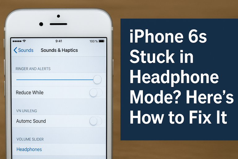 iPhone 6s Stuck in Headphone Mode? Here’s How to Fix It
