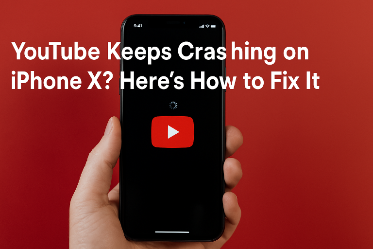 YouTube Keeps Crashing on iPhone X? Here’s How to Fix It