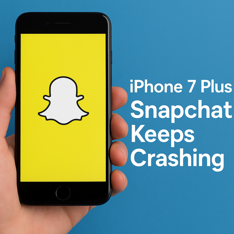 How to Fix Snapchat Crashing on iPhone 7 Plus After iOS Update