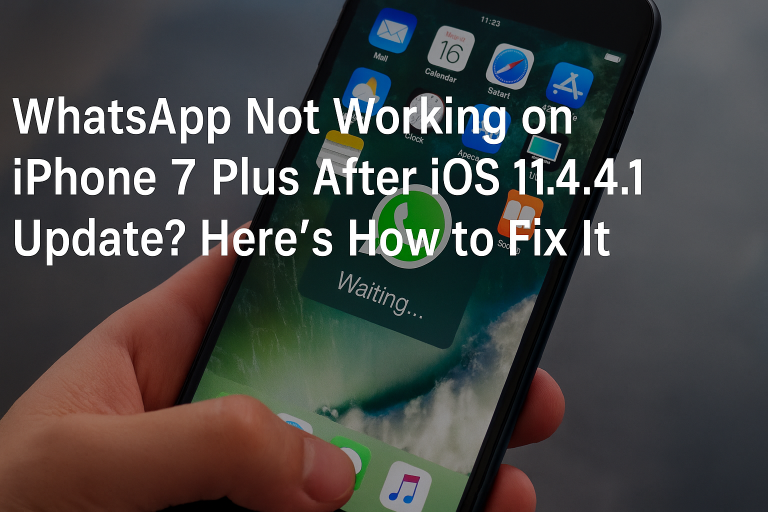 WhatsApp Not Working on iPhone 7 Plus After iOS 11.4.1 Update? Here’s How to Fix It