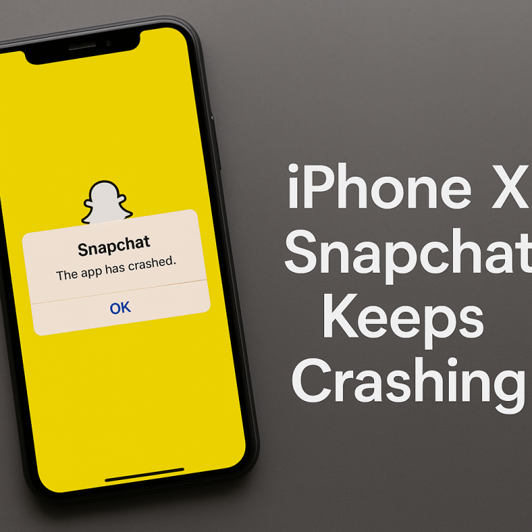 Snapchat Keeps Crashing on iPhone X? Here’s How to Fix It