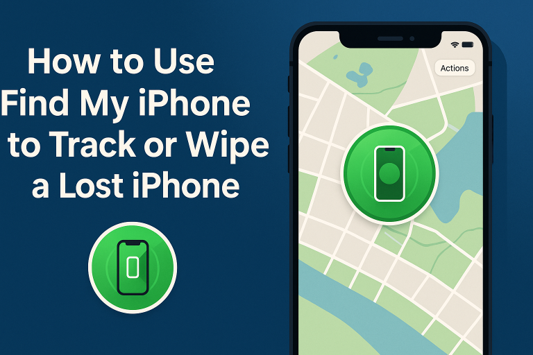 How to Use Find My iPhone to Track or Wipe a Lost iPhone