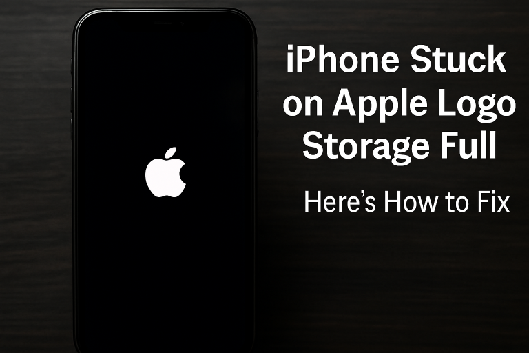 iPhone Stuck on Apple Logo Due to Full Storage? Here’s How to Fix It