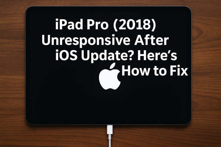 iPad Pro (2018) Unresponsive After iOS Update? Here’s How to Fix It