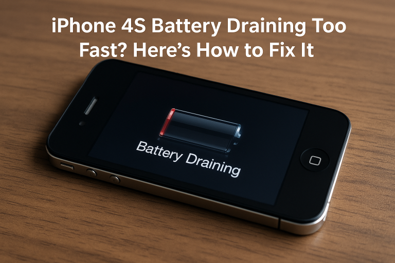 iPhone 4S Battery Draining Too Fast? Here’s How to Fix It
