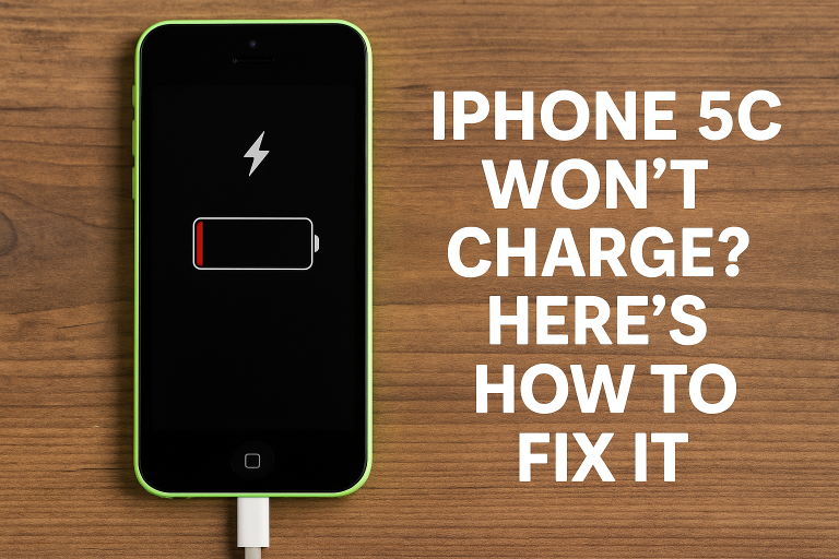 iPhone 5C Won’t Charge? Here’s How to Fix It
