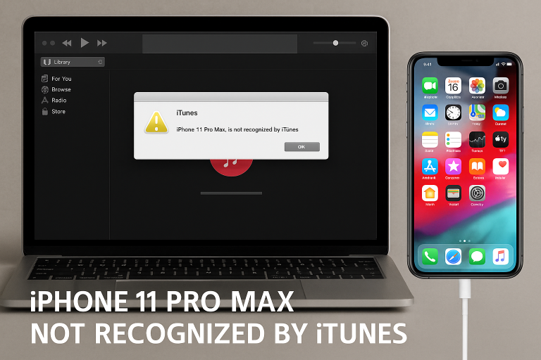 iPhone 11 Pro Max Not Recognized by iTunes? Here’s How to Fix It