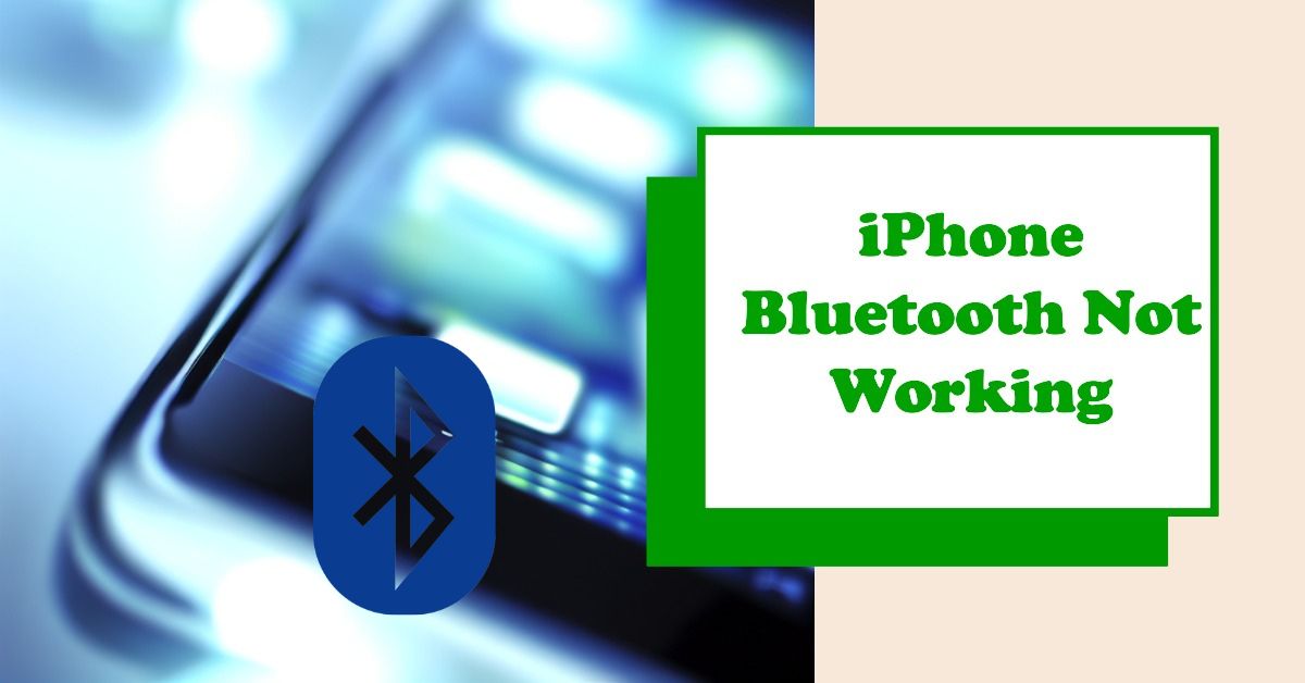 How To Fix iPhone 11 Bluetooth Not Working - iKream