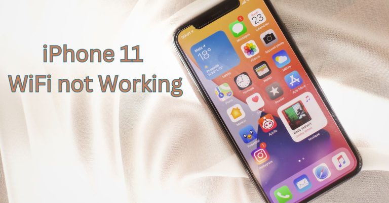 iphone 11 wifi not working