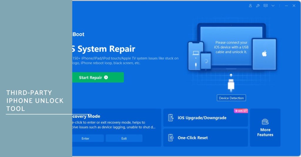 unlock iphone using tenorshare reiboot