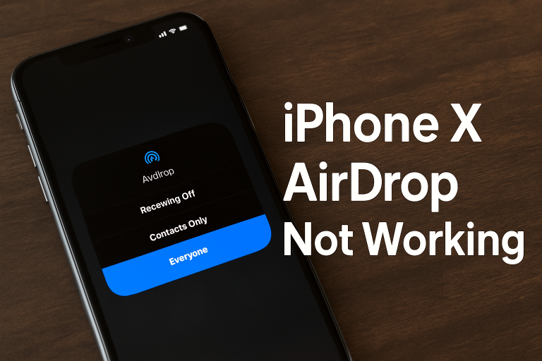 AirDrop Not Working on iPhone X After iOS 12 Update? Try These Fixes