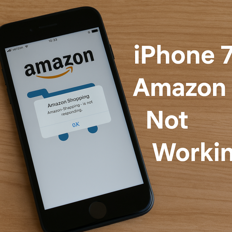 Amazon App Not Working on iPhone 7 After iOS Update? Here’s How to Fix It
