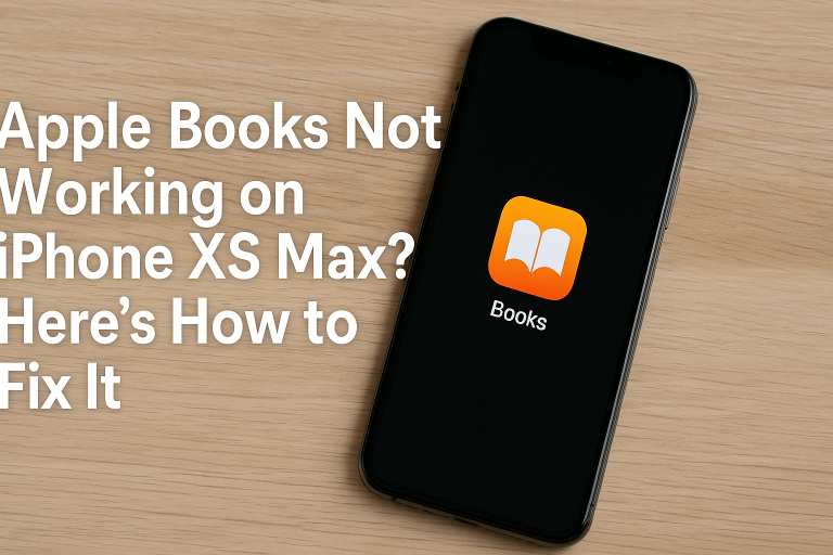 Apple Books Not Working on iPhone XS Max? Here’s How to Fix It