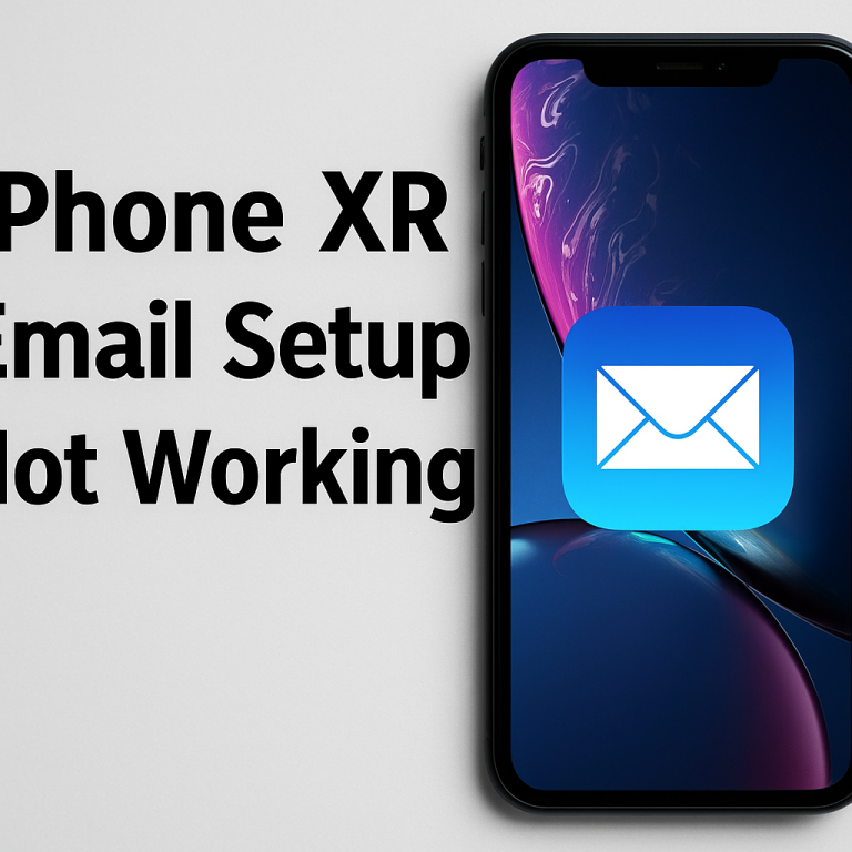 Can’t Add Email Account on iPhone XR? Here’s How to Fix It