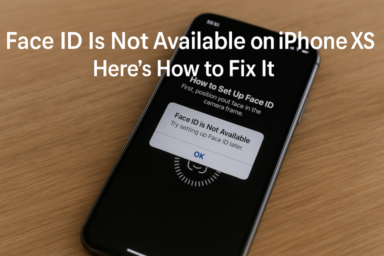 “Face ID Is Not Available” on iPhone XS? Here’s How to Fix It