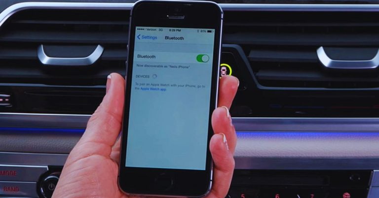 iphone won't connect to car bluetooth