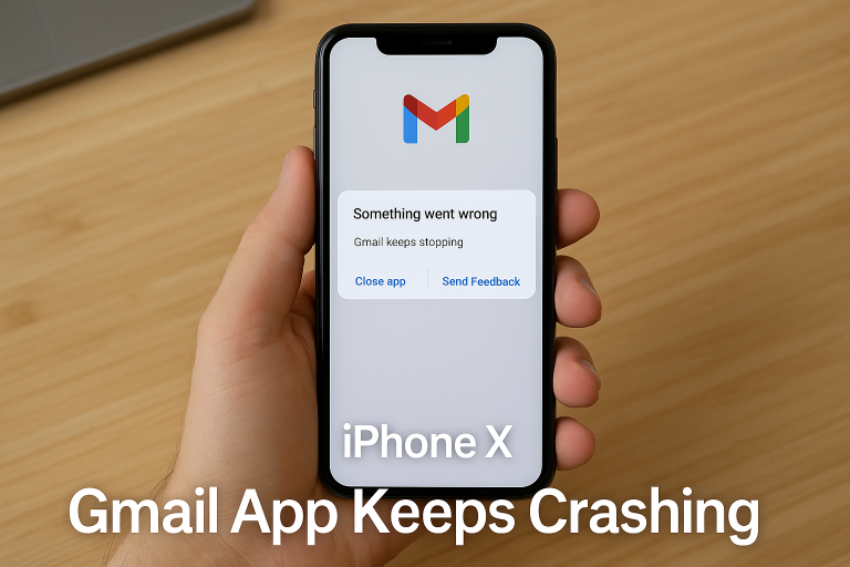 Gmail App Keeps Crashing on iPhone X? Here’s How to Fix It