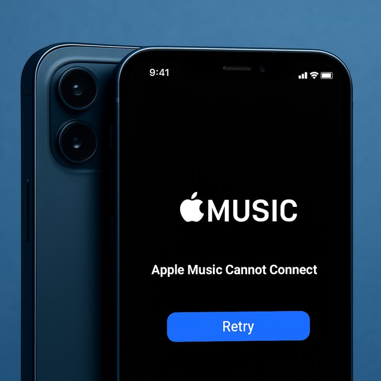 How to Fix Apple Music “Cannot Connect, Retry” Error on iPhone