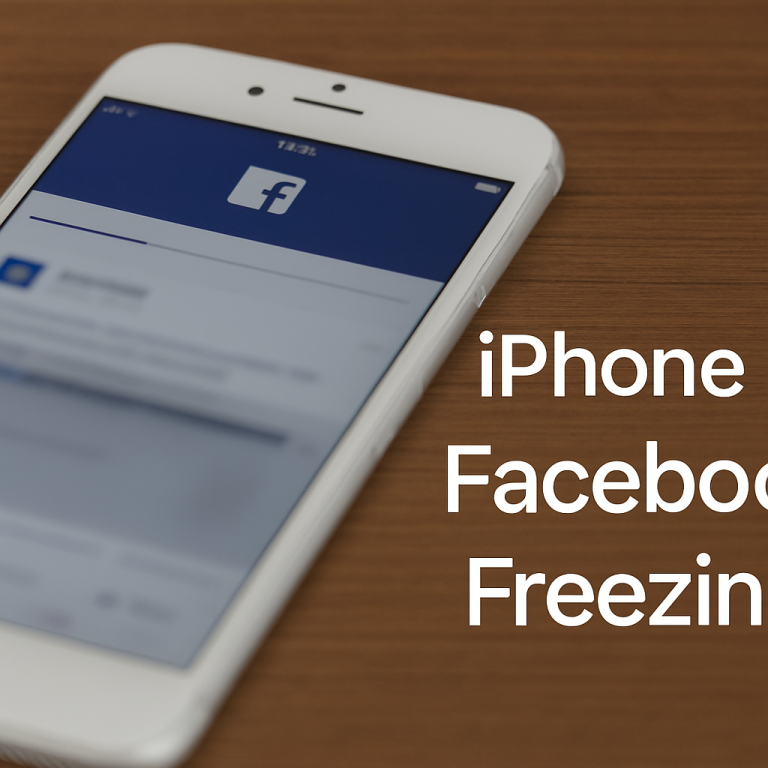 How to Fix Facebook App Crashing or Freezing on iPhone 8
