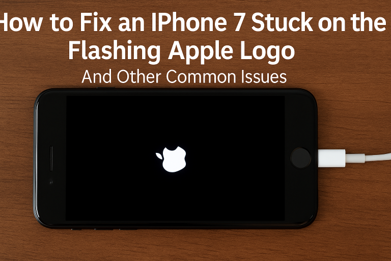 How to Fix an iPhone 7 Stuck on the Flashing Apple Logo (And Other Common Issues)