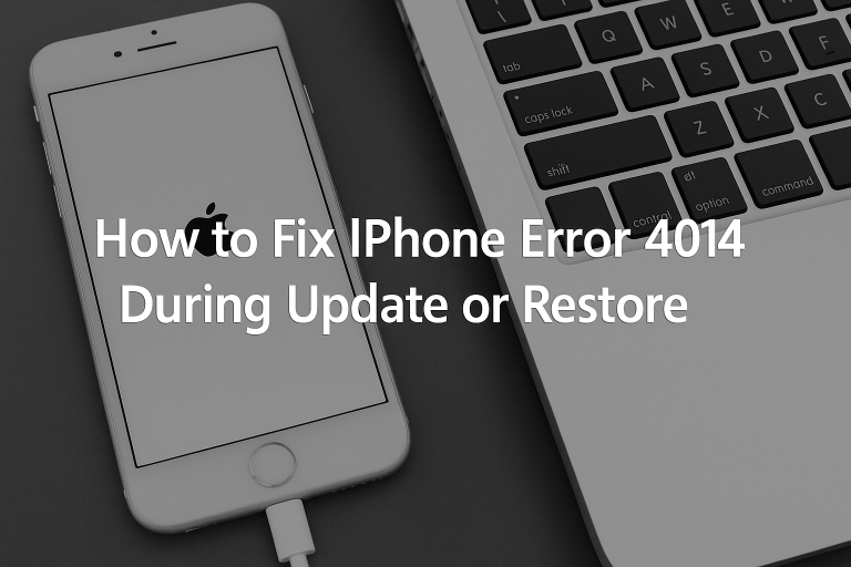 How to Fix iPhone Error 4014 During Update or Restore