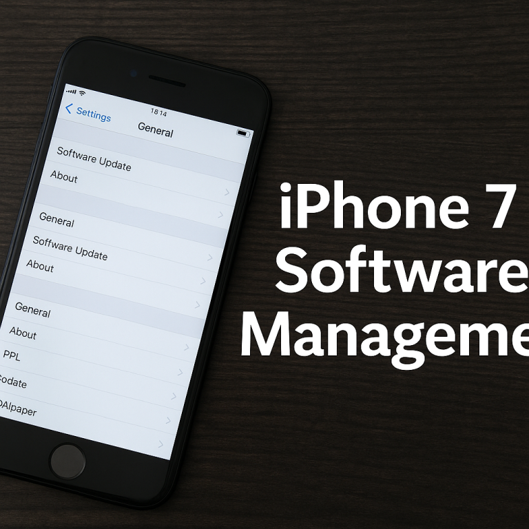 How to Manage, Reset, and Restore Software on iPhone 7 (iOS 10/iOS 10.2)