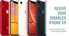 How to Put iPhone XR in Recovery Mode When Disabled