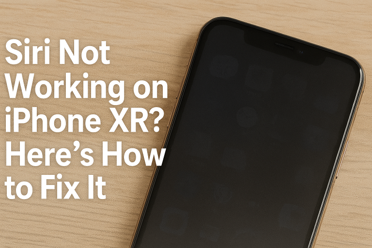 Siri Not Working on iPhone XR? Here’s How to Fix It