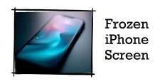how to deal with frozen iphone 11 pro max screen