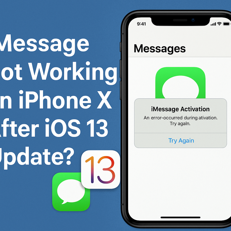 How to Fix iMessage Not Working on iPhone 13