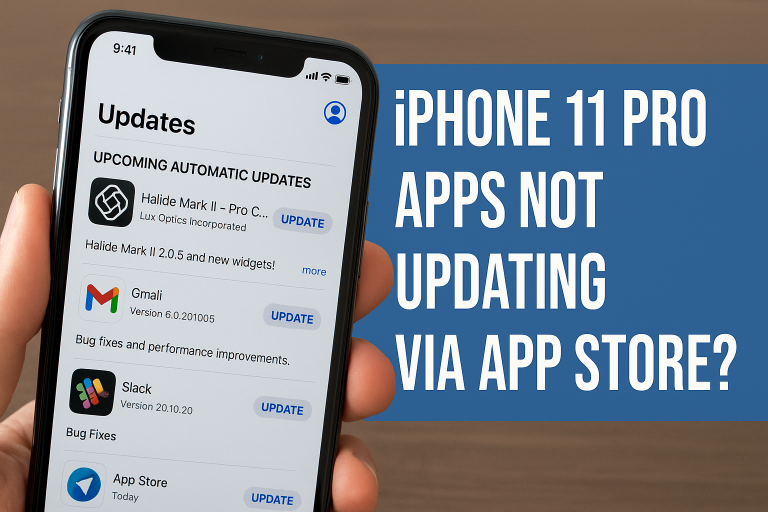 iPhone 11 Pro Apps Not Updating via App Store? Here’s How to Fix It