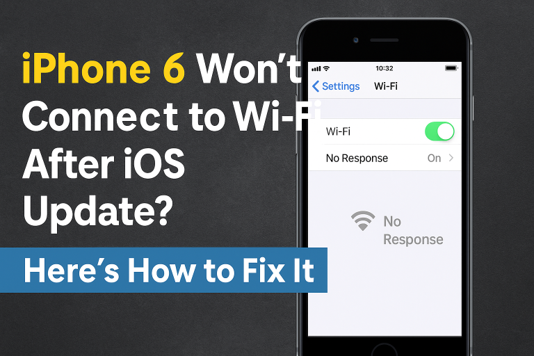 iPhone 6 Won’t Connect to Wi-Fi After iOS Update? Here’s How to Fix It