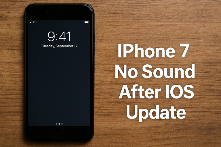 iPhone 7 Has No Sound After iOS Update? Here’s How to Fix It