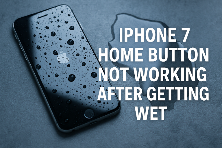iPhone 7 Home Button Not Working After Getting Wet & Other Common Problems