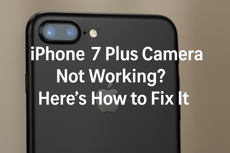 iPhone 7 Plus Camera Not Working? Here’s How to Fix It