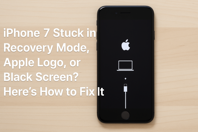 iPhone 7 Stuck in Recovery Mode, Apple Logo, or Black Screen? Here’s How to Fix It