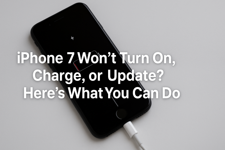 iPhone 7 Won’t Turn On, Charge, or Update? Here’s What You Can Do