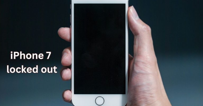 iPhone 7 locked out