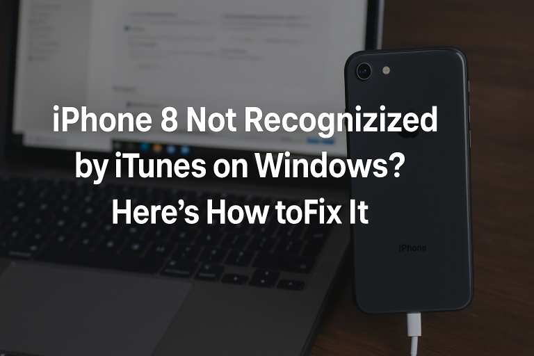 iPhone 8 Not Recognized by iTunes on Windows? Here’s How to Fix It