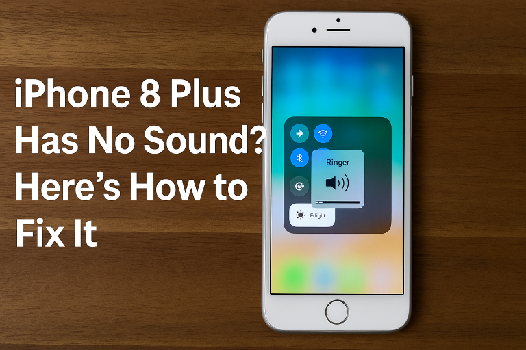 iPhone 8 Plus Has No Sound? Here’s How to Fix It