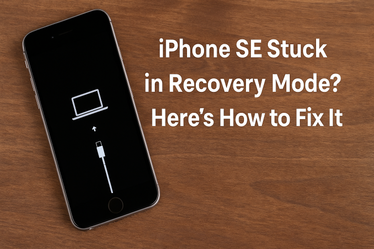 iPhone SE Stuck in Recovery Mode? Here’s How to Fix It