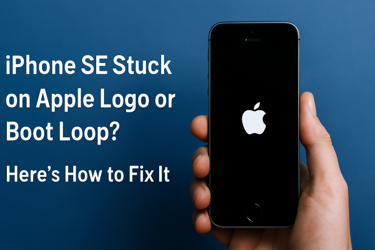 iPhone SE Stuck on Apple Logo or Boot Loop? Here’s How to Fix It