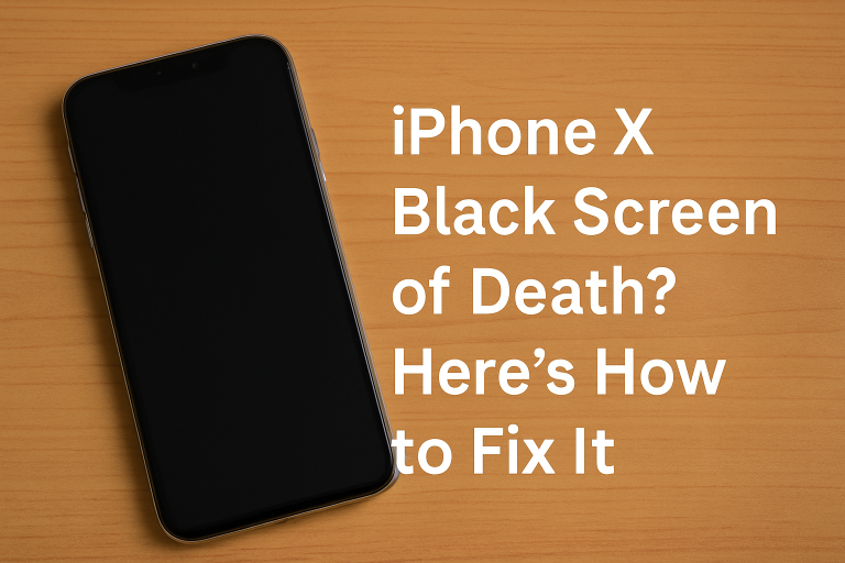 iPhone X Black Screen of Death? Here’s How to Fix It
