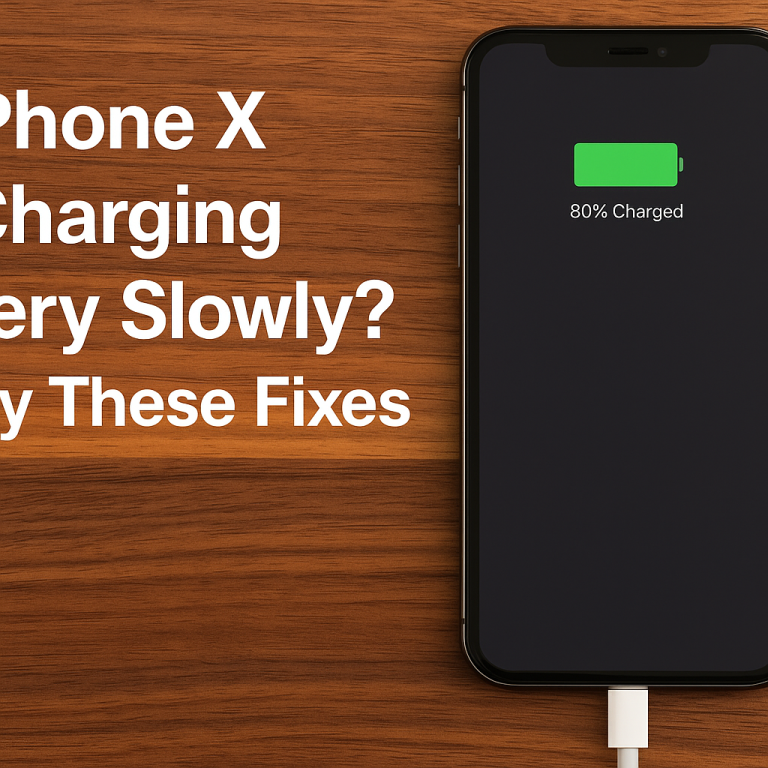 iPhone X Charging Very Slowly? Try These Fixes