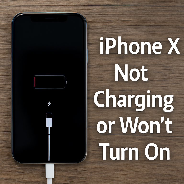 iPhone X Not Charging or Won’t Turn On? How to Fix Common Power Issues
