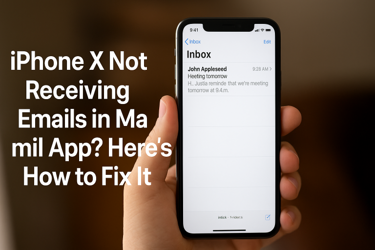 iPhone X Not Receiving Emails in Mail App? Here’s How to Fix It