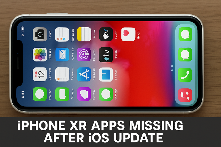 iPhone XR Apps Missing After iOS Update? Here’s How to Get Them Back