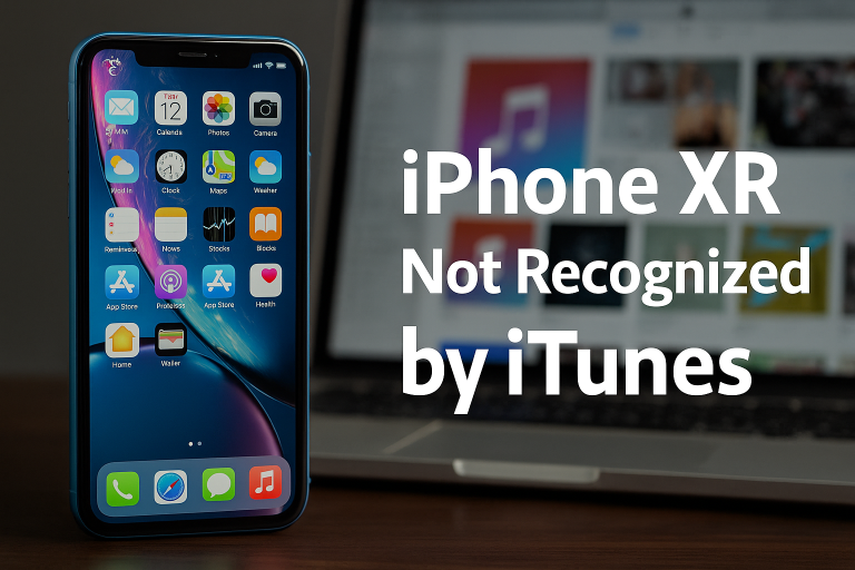 iPhone XR Not Recognized by iTunes? Here’s How to Fix Error 0xE