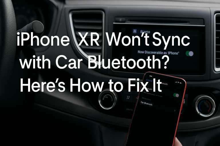 iPhone XR Won’t Sync with Car Bluetooth? Here’s How to Fix It